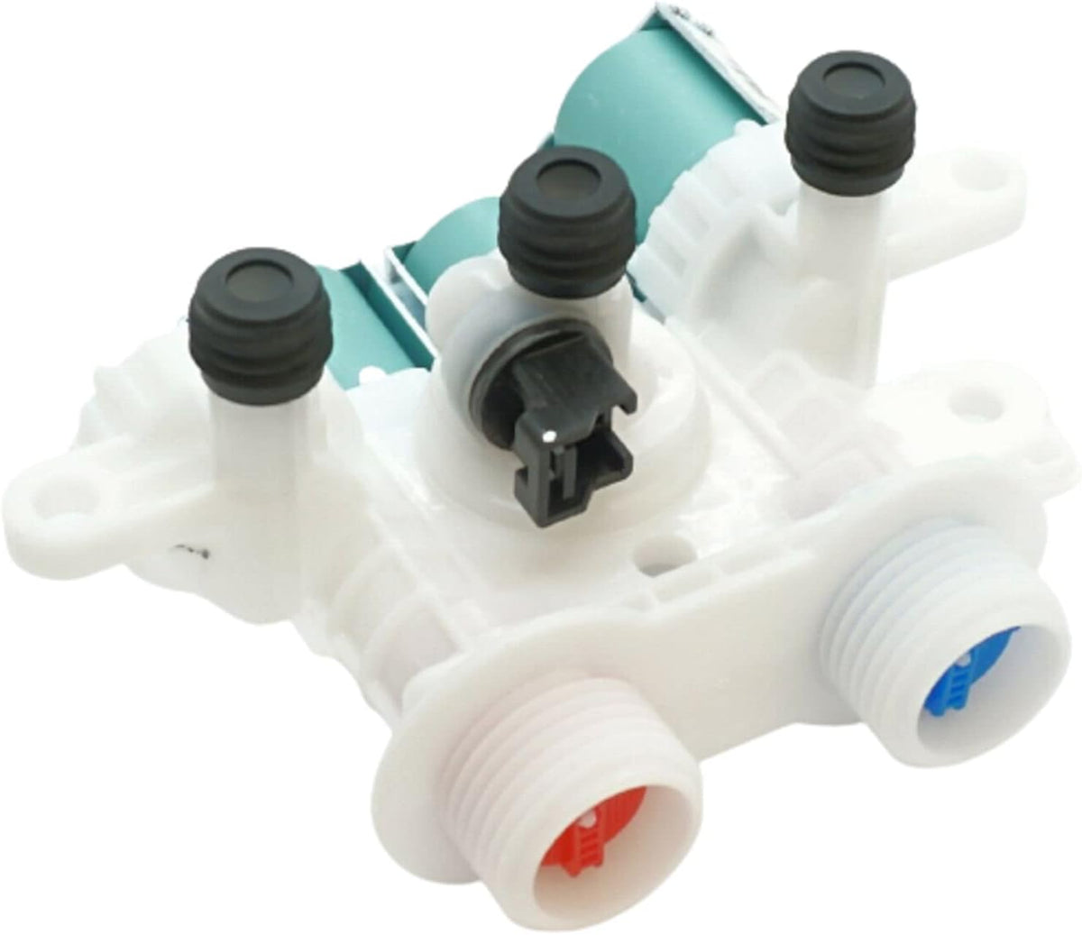 Washer Water Inlet Valve Replaces For Whirlpool Cabrio WTW8040DW4 WTW8040DW0 WTW8000DW0 WTW8000DW1 WTW8000DW2 WTW8000DW3 WTW8000DW4 WTW8000DW5 WTW8040DW1 WTW8040DW2 WTW8040DW3 WTW8040DW WTW8000DW