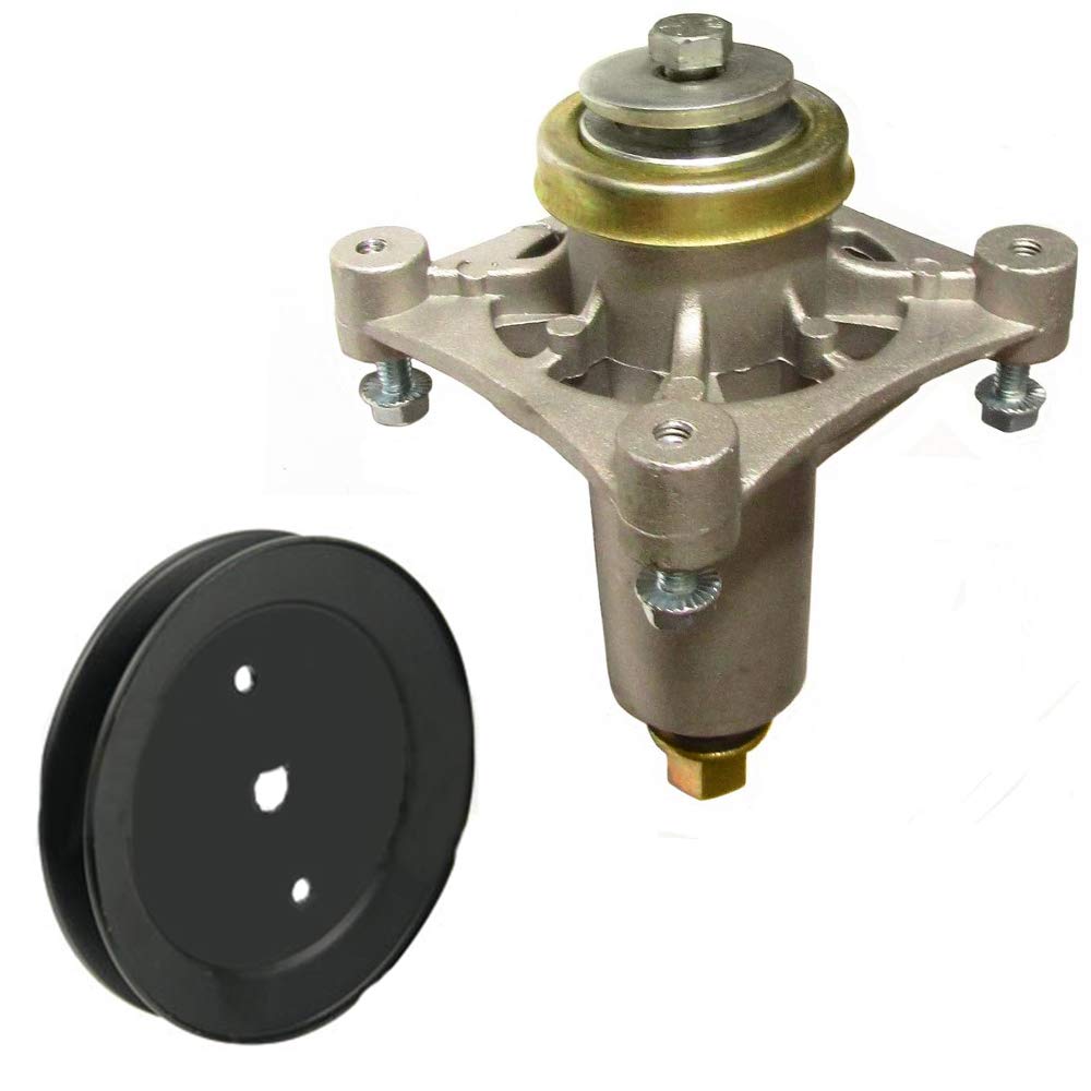 Mower Deck Spindle with Pulley Fits Husqvarna Replaces 192870