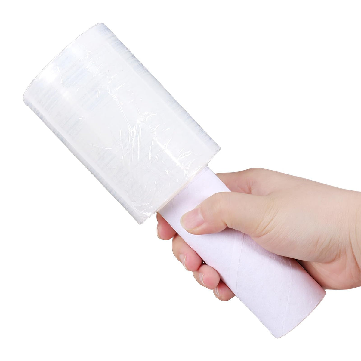 Stretch Wrap Film Moving Wrapping Plastic Roll Shrink Wrap Roll with Handle