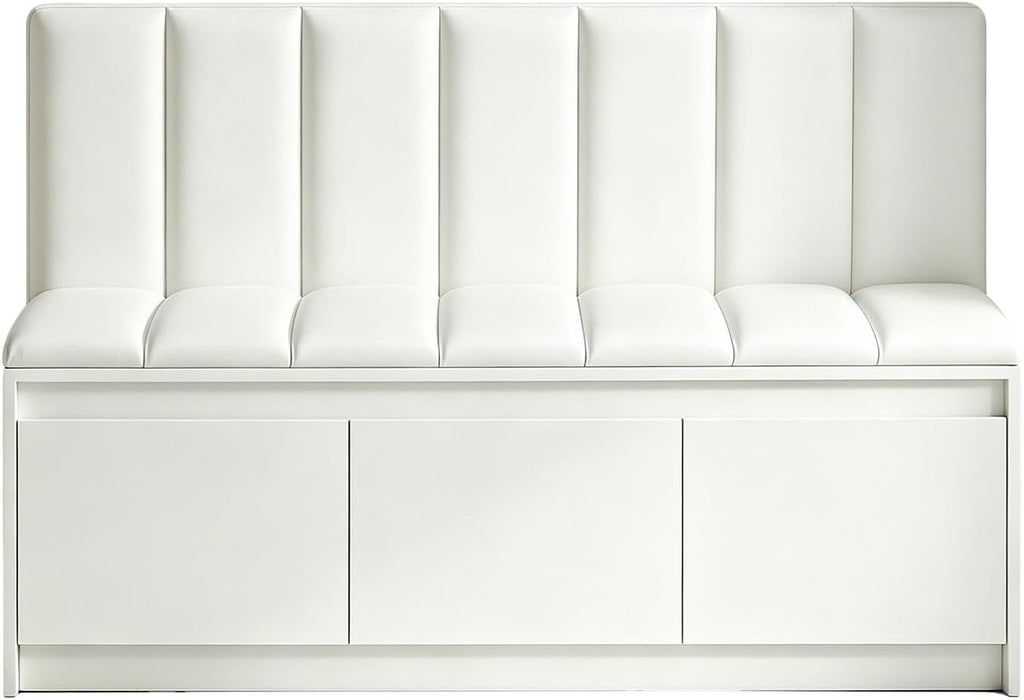 Restaurant Booth Seating Bench(39.4" Width x 17.7" Depth x 33.5" Height)