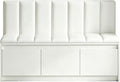 Restaurant Booth Seating Bench(39.4" Width x 17.7" Depth x 33.5" Height)