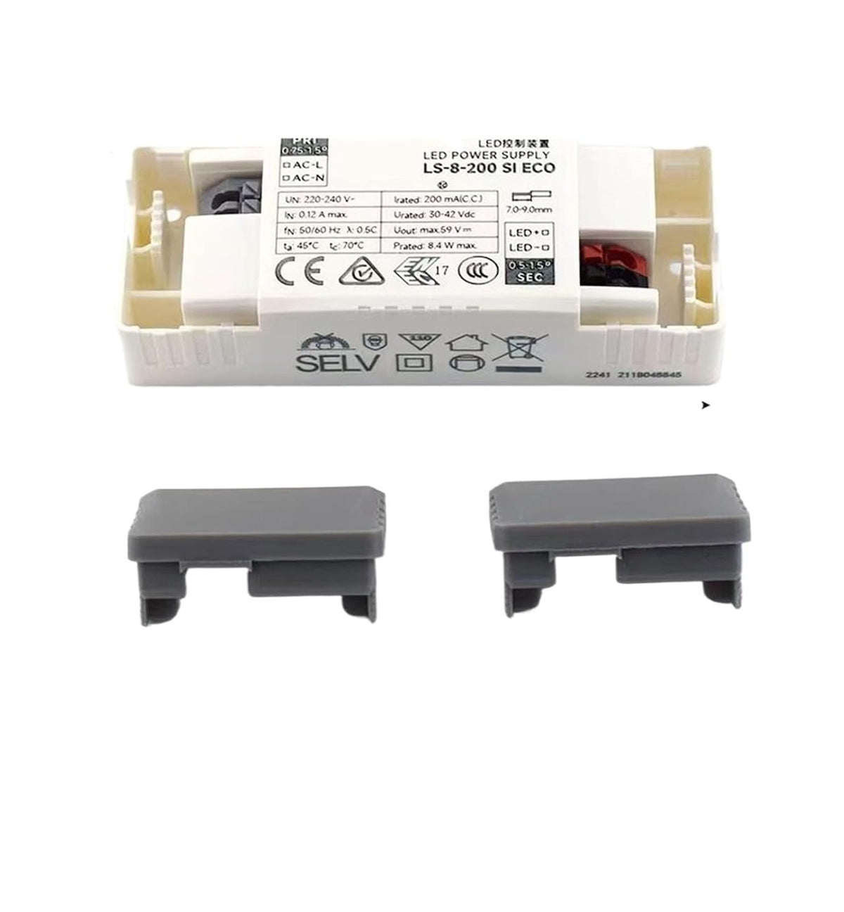 45mm Aperture Downlight Constant Current Transformer Ballast 21W Control Device Flicker-Free LS-12-250(15W/350MA/27-40V LS-12-350 SI1 E)
