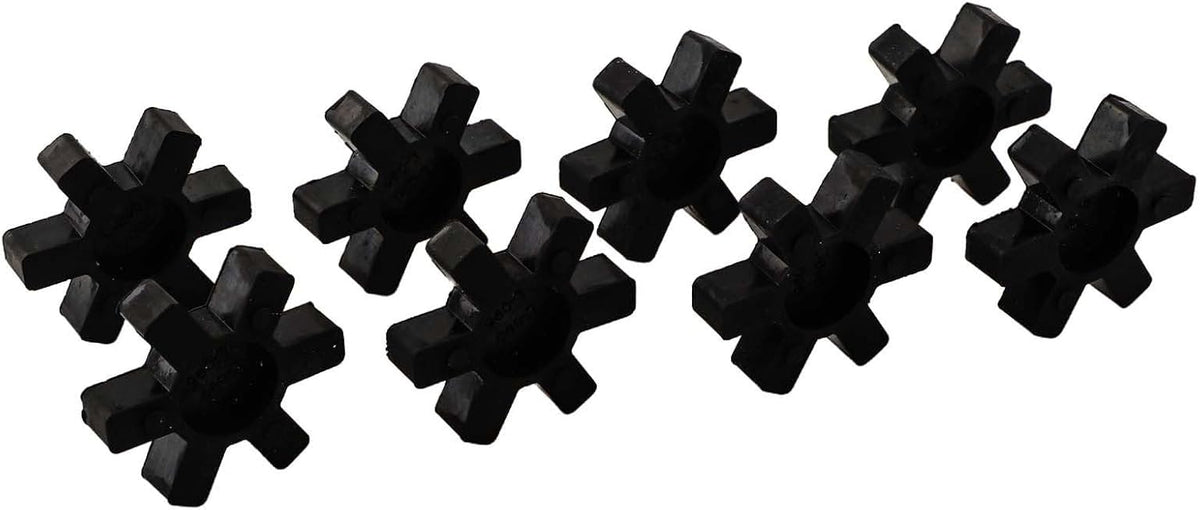 8-Pack L095 Flexible Rubber Spider Insert For L-Jaw Coupling