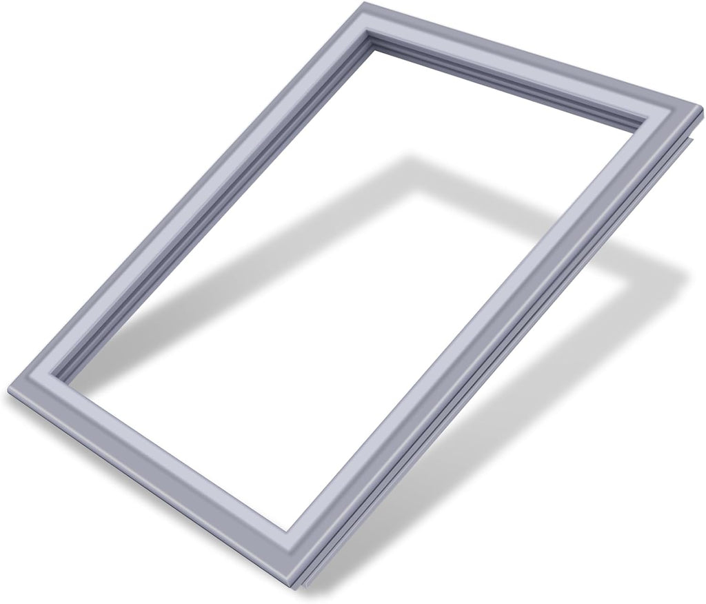 Upgraded 34.84"x 24.2" MDS64172919 Refrigerator Freezer Door Gasket Compatible with LG and Kenmore Freezer Seal MDS38201406 MDS38201419 2704730 AP5787017 PS8752589 EAP8752589 Refrigerator Gasket Gray