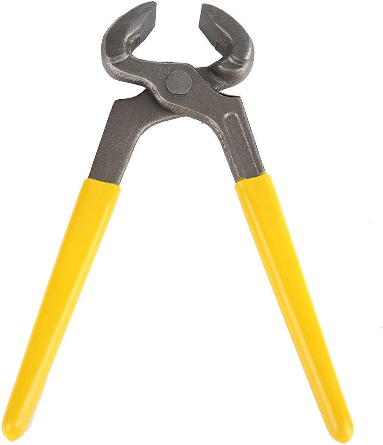 Hoof Nipper Trimmer,Multifunctional Farrier Tools, Heavy Duty Farrier Nippers with Plastic Grip,Horseshoe Pliers Hoof