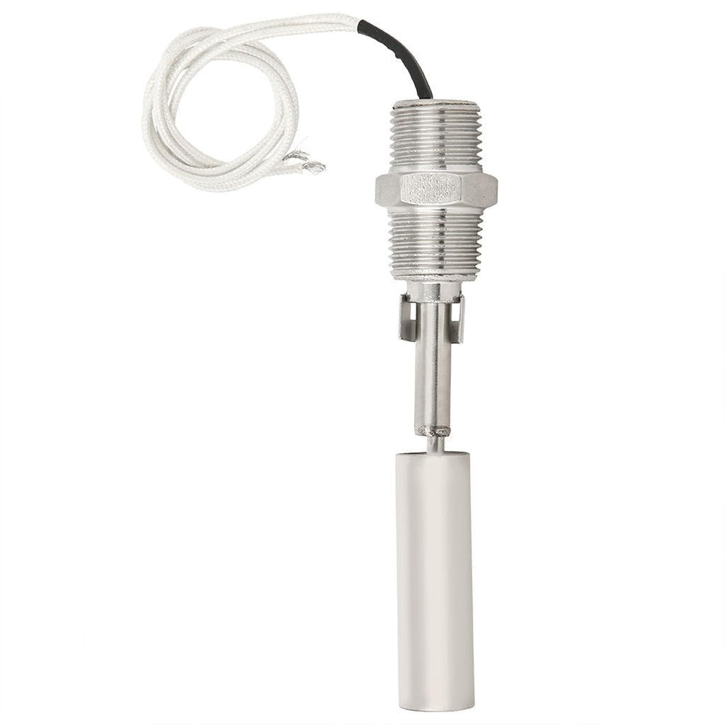 Fayelume Water Level Sensor, DC0-110V Bilge Pump Float Switch, Side Mounted Liquid Level Sensor, 1/2NPT Male Thread Float Switch, for Water Tank Fuel