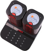 Restaurant Pager System Touch Keyboard Wireless Calling System 20 Pagers Beeper Buzzer Guest Customer Queue Pagers