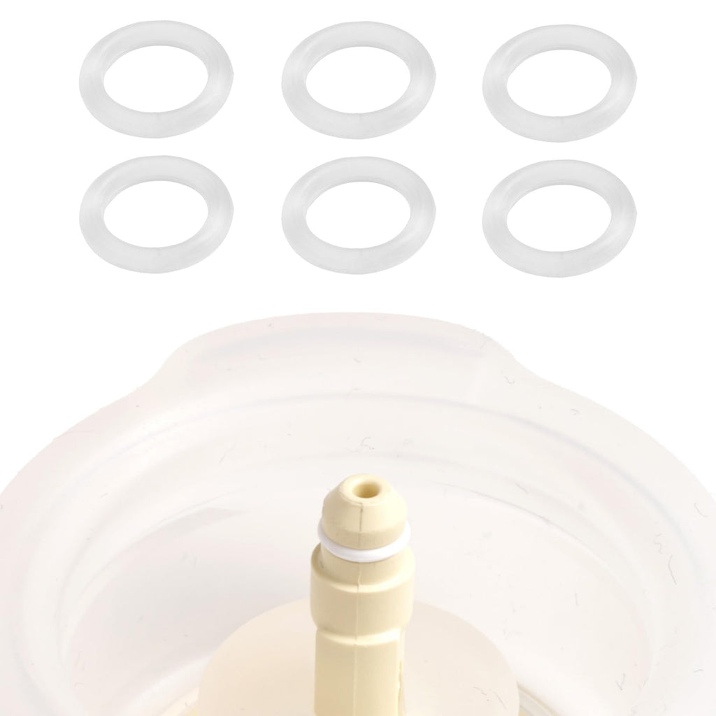 6pcs O-Rings for Medela Harmony Manual Breast Pump