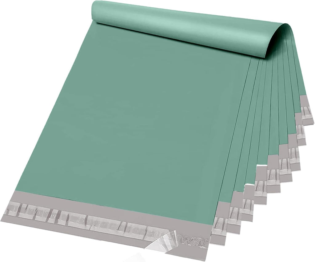 Poly Mailers 10x13 50 Pack, Small Self Seal Shipping Bags | Durable Waterproof Tear-resistant Mailing Envelopes