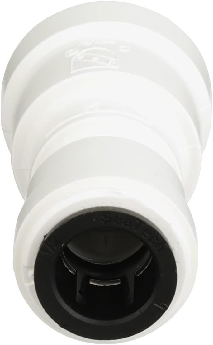 Watts AquaLock Push-to-Connect Reducing Coupling, 1/2" CTS x 3/8", Plastic