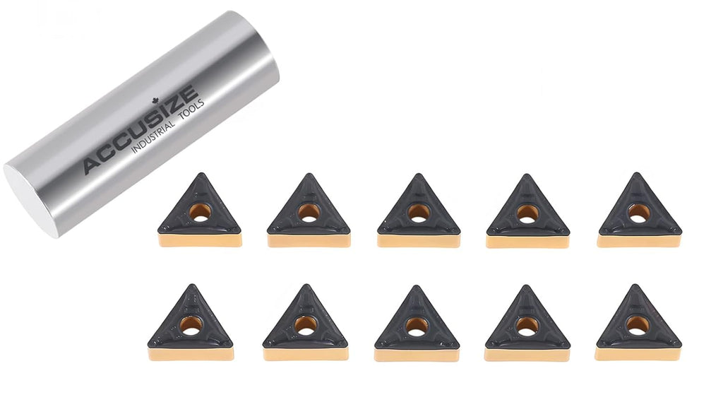 Accusize Industrial Tools Carbide Inserts, TNMG332, 2222-1034