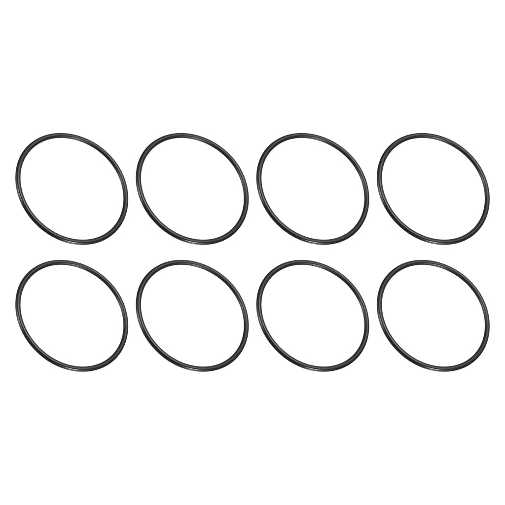 uxcell 8Pcs AS-234 Nitrile Rubber O-Rings 3" ID 3-1/4" OD 3/16" W