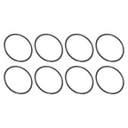 uxcell 8Pcs AS-234 Nitrile Rubber O-Rings 3" ID 3-1/4" OD 3/16" W