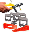 Tile Leveling System (3/16 Inch) – 400 Tile Spacers + 200 Reusable Wedges + 1 Tile Plier – Smooth & Seamless Floor &