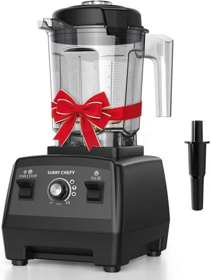 Countertop Blender Pro 2000W, Professional High-Speed Blender with Powerful Brushless Motor, 25-Speed, 68oz, Heavy