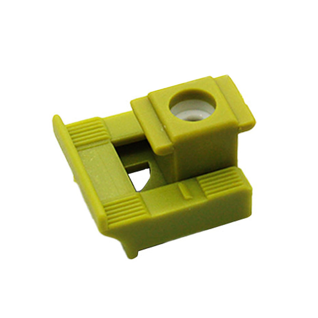 leechio 2 PCS 14908 Transmission Shift Cable Bushing Clip Kit, Gearbox Shifter Linkage Fix Bushing Clamps, Cable Column Shift Linkage Clip Replacement, Compatible with Ford (Yellow)