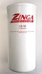 ZA LE-10-2PK - Zinga Spin on Filter 10 Micron 1-1/2''-16 Threads (2 Pack)