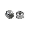 #8-32 Nylon Insert Locknuts 304 Stainless Steel - Pack of 25