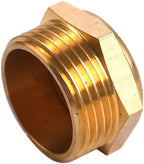 Beduan Sintered Bronze Pneumatic Exhaust Muffler, 1/4" NPT Male Air Silencer Fitting