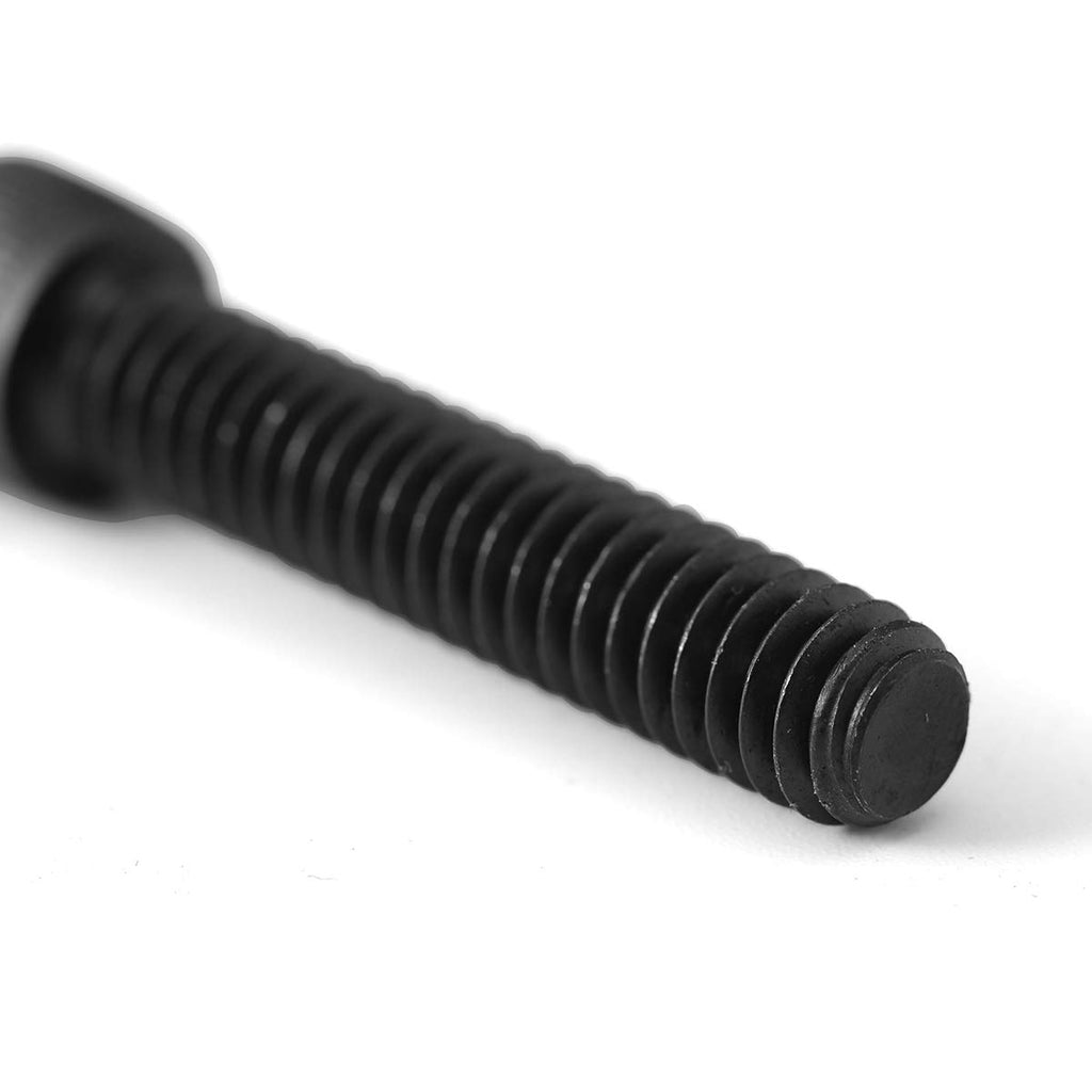 Socket Head Cap Screw, 1/4-20 x 1-1/4", Alloy Steel, Black Oxide, Hex Socket Coarse Thread, 1/4 inch Hexagonal Allen Bolt, Length:1-1/4 inch, Full Thread (Quantity: 20)