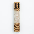 Wood Resin Mezuzah with Hebrew Shin Symbol – Handcrafted Doorpost Decoration for Indoor & Outdoor Use – Gift for