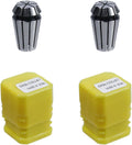 ER-16 Collet Chucks 1/16 Dia ER16 Spring Collet Set for CNC Clamping Device Engraving Machine-2pcs