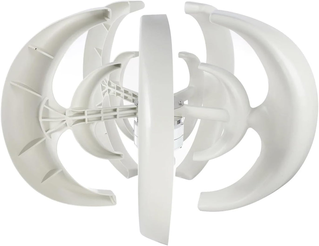 400W 24V 5Blades Vertical Axis Wind Turbine Generator Kit MPPT Controller | Converts wind energy into electrical