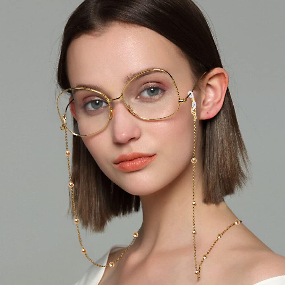 4-10 Pcs Eyeglass Chains for Women Eyeglasses String Holder Glasses Strap Eyewear Chain Glasses Cord Lanyard Gift