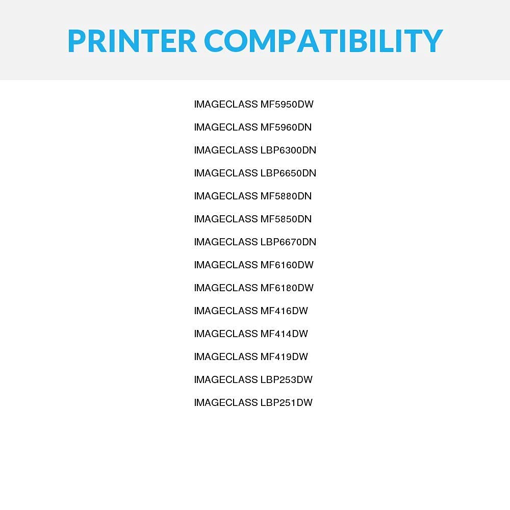 Compatible Toner Replacement for Canon 119 (Black, 3-Pack)