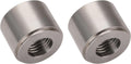 1/4 NPT Female Pipe Thread Stainless Steel Weld On Bung Fitting Adapter 2PCS
