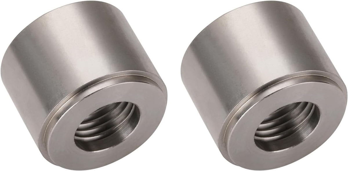 1/4 NPT Female Pipe Thread Stainless Steel Weld On Bung Fitting Adapter 2PCS