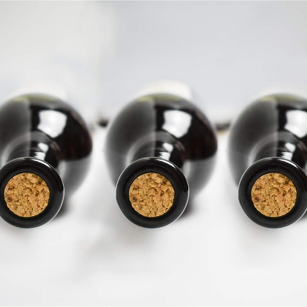 Double Lever Corker for Wine Bottles | Wine Bottle Corker with 20 Pcs Wine Corks | #8 Agglomerated corks Durable