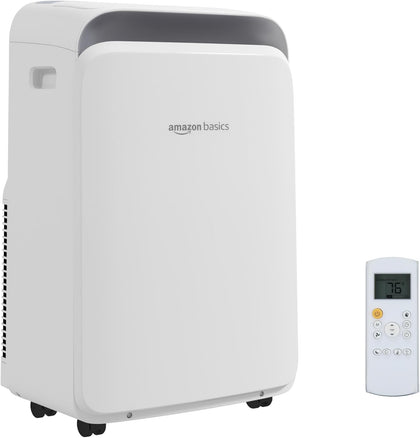 3-In-1 Portable Air Conditioner with Remote, Timer, Sleep Mode, Auto Swing, Dehumidifier, 10000 BTU (ASHRAE)/6000 BTU