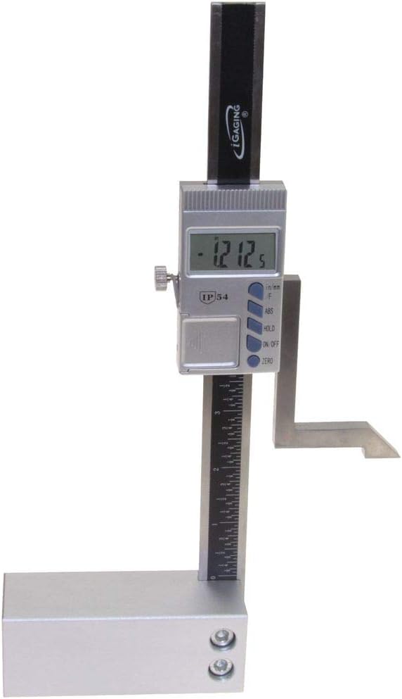 iGaging Digital Electronic Height Gauge with Magnetic Base, 6 Inch