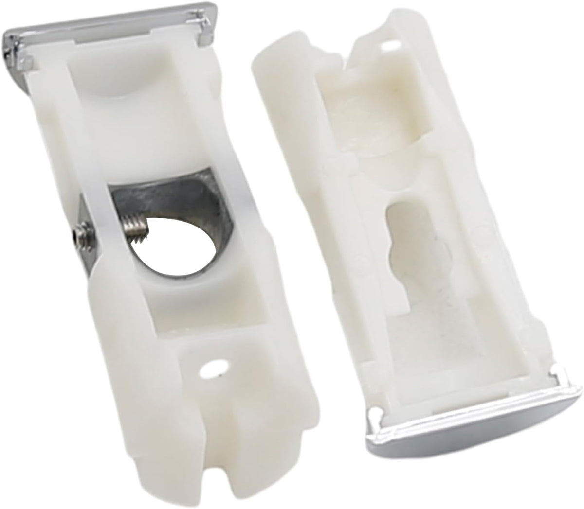 EATAKWARD 2-Pack Refrigerator Freezer Door Handle & Support Kit, Replacement for Samsung DA61-07540A DA67-02787A, Fix Broken Handle, Easy Install, Also Fits PS4145181 AP5578979