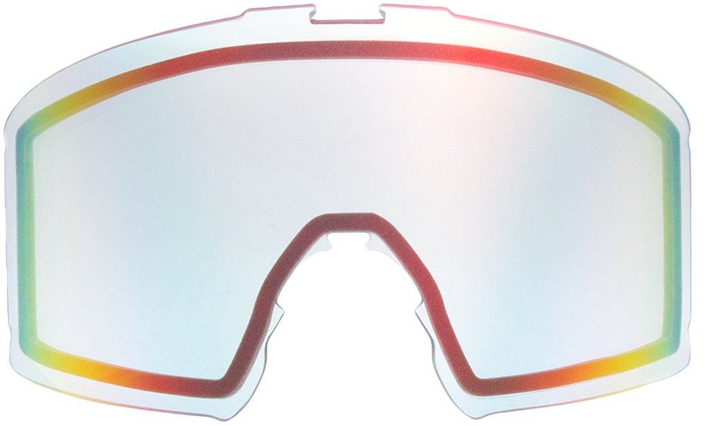 Compatible Replacement Lens for Oakley Line Miner L Snow Goggles Ruby Clear