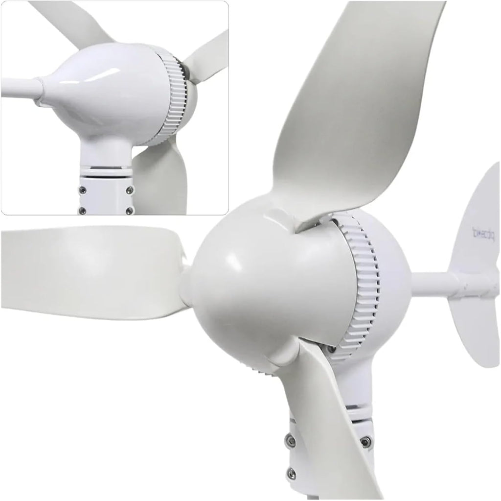 400W 12V Permanent Magnet Wind Turbine Generator Power Kit MPPT Controller | Converts wind energy into electrical