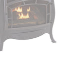 Duluth Forge Shelves for Ventless Gas Stove - Model# FDSR25SG