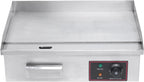 3000W Commercial Electric Teppanyaki Grill Countertop Flat Top Griddle