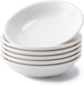6 Pack Dipping Bowls, 3 OZ Small Ceramic Soy Sauce Dish, White