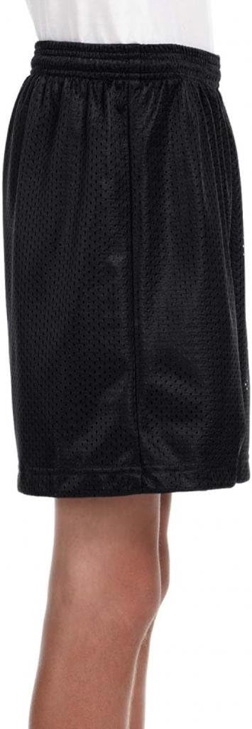 Youth Six Inch Inseam Mesh Short NB5301 Black XL