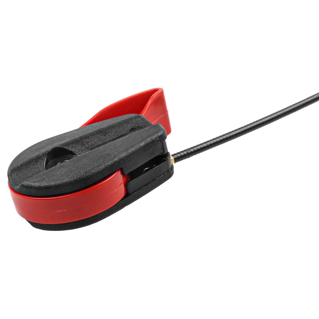 Lawn Mower Throttle Cable Control Handle Kit with Switch Lever Push