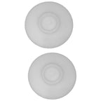 JCB Backhoe Loader Upper White Wear Pad Stabiliser – 5mm, 2 Pcs Set – Compatible with JCB 3CX (Part No. 331/20550)