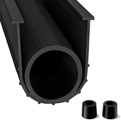 16.4 FT Garage Door Seals Bottom Rubber, U+O Ring