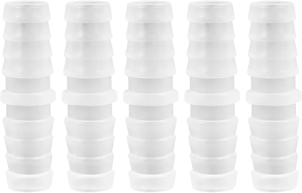5-Pack 3/8" Barbed Fitting, Universal