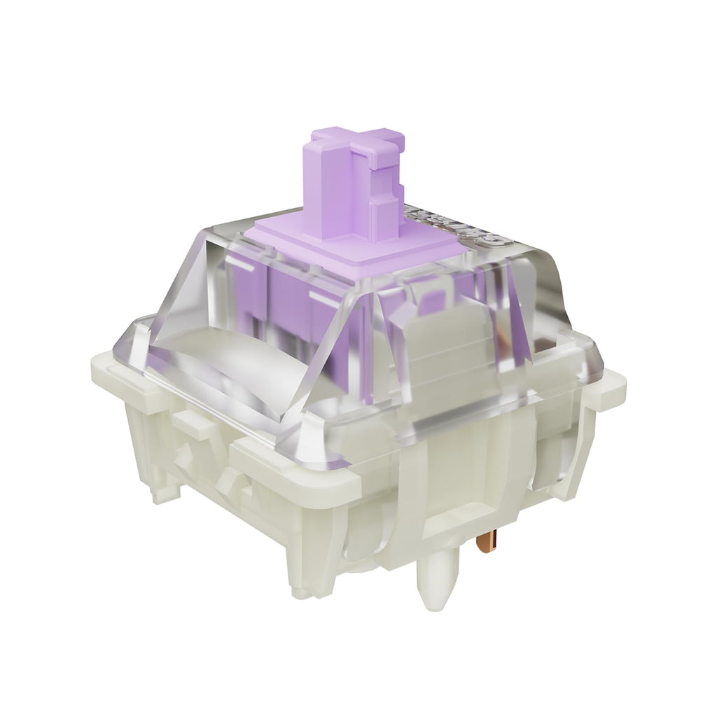 GATERON KS-9 3.0 Silent Keyboard Switches(110, Purple(Tactile Silent))