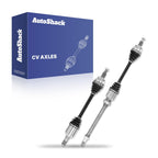 AutoShack Front CV Axle Shaft Assembly, 2pcs
