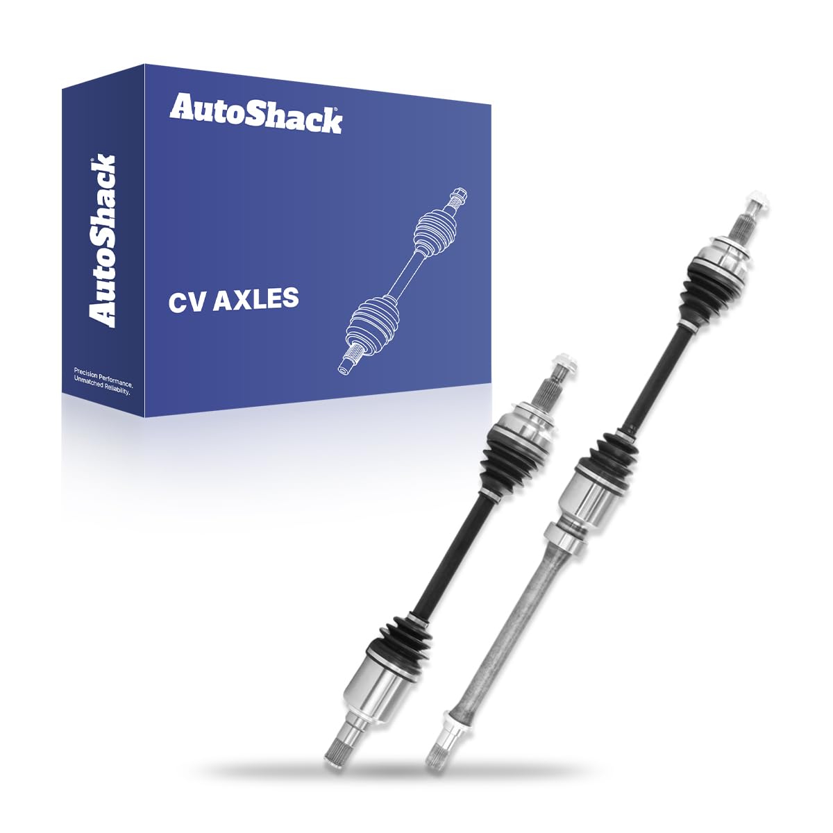 AutoShack Front CV Axle Shaft Assembly, 2pcs