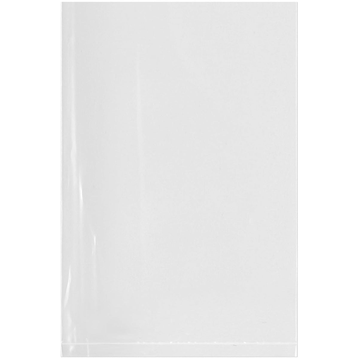 4 x 6 inch, 4 Mil Flat Open Clear Poly Bags (Pack of 100)