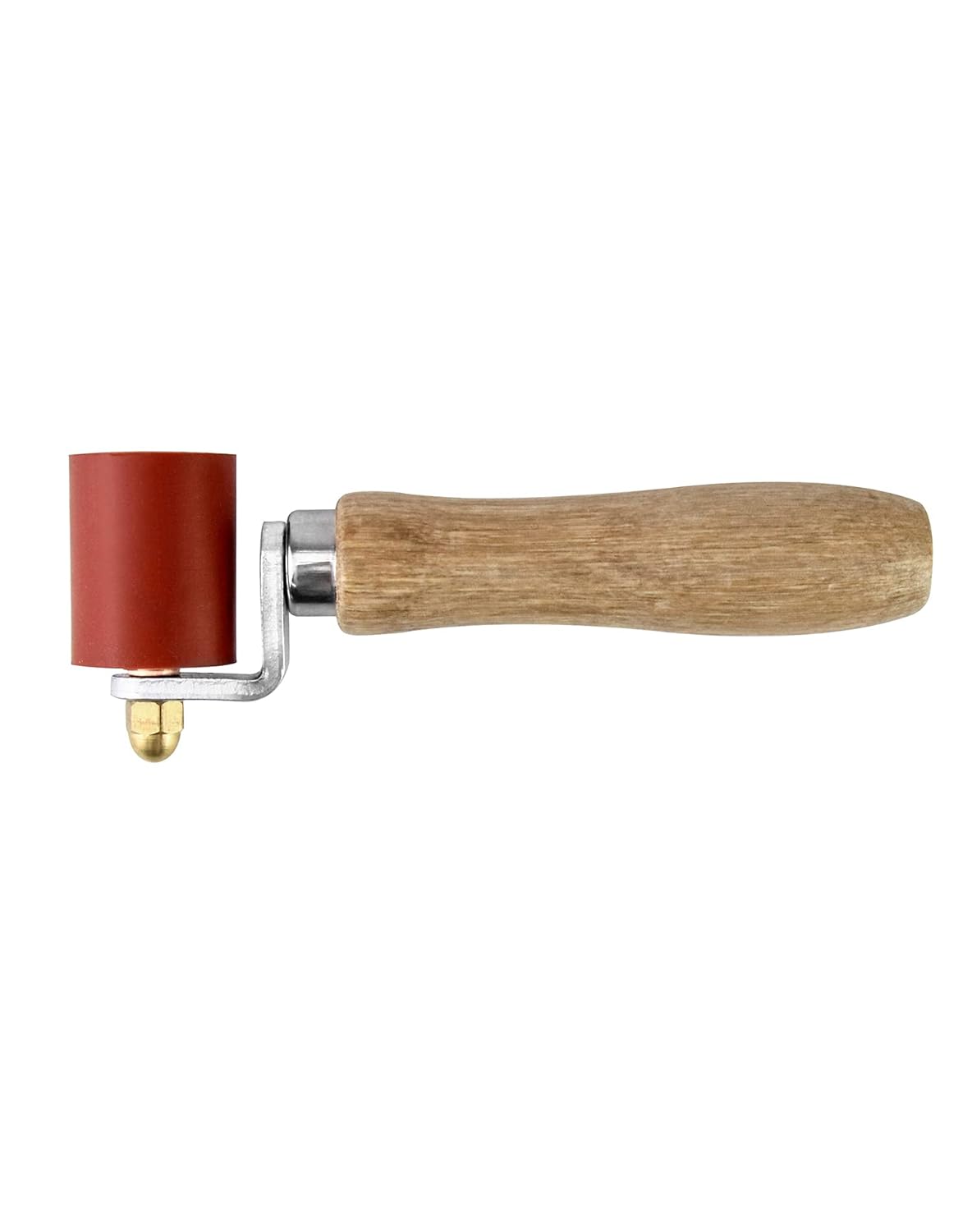 Silicone Seam Roller, High Temperature Resistant Silicon Seam Hand Pressure Roller Welding Tool, 40mm, Red